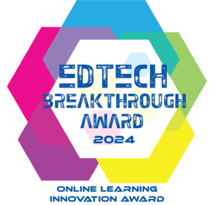 Badge of EdTech Breakthrough Award Win 2024